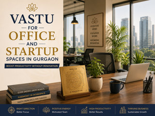 Vastu for Office and Startup Spaces in Gurgaon: Boost Productivity Without Renovation