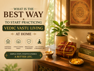 What is the best way to start practicing Vedic Vastu living at home