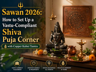Sawan 2026: How to Set Up a Vastu-Compliant Shiva Puja Corner with Copper Kuber Yantra