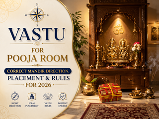 Vastu for Pooja Room: Correct Mandir Direction, Placement & Rules for 2026