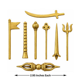 Vastu Ashta Dikpala Yantra – Brass Directional Protection Set