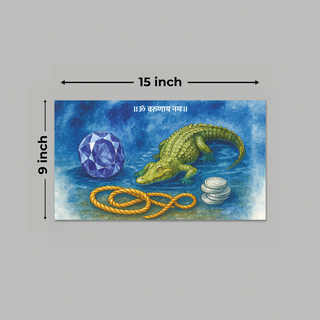 Lord Varun Energy (Wooden Poster)