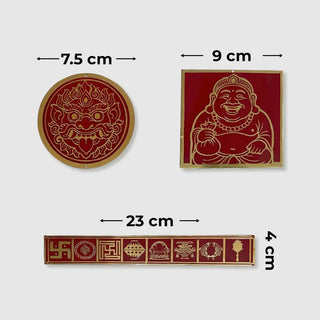 Copper Nazar Battu – Ancient Protection & Prosperity Shield