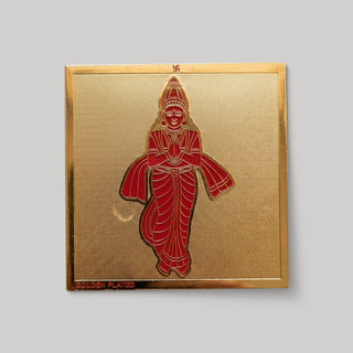Gold-Plated Apsara for Entrance & Mandir