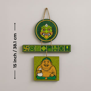 Green Wall Hanging – Suraksha Kavach for Growth & Protection