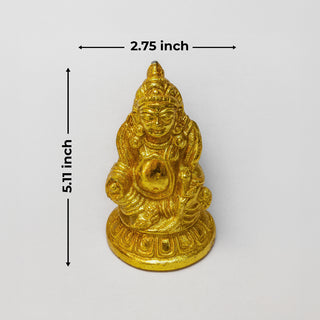 Shri Kuber Murti – Lord of Wealth Brass Idol