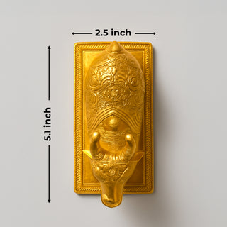 Divine Nandi Maharaj – Carved Brass Idol of Devotion