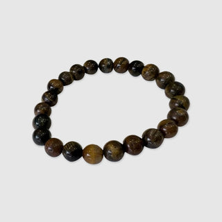 Original Tiger Eye Bead Bracelet – Power, Stability & Chakra Balance