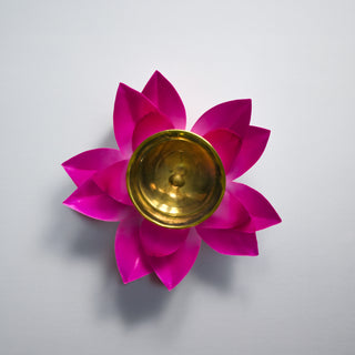 Padma Jyoti – Lotus Brass Diya of Divine Light