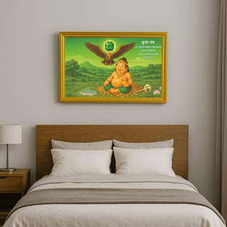 Lord Kubera Wealth Poster