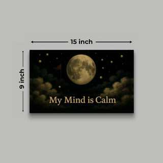 Shanti Manas Frame – Poster of Tranquility & Balance