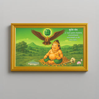 Lord Kubera Wealth Poster
