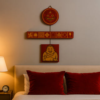 Red Wall Hanging – Energy, Strength & Protection