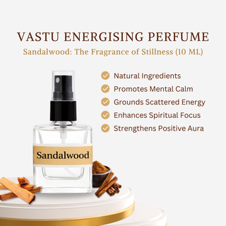 Rose & Sandalwood Vastu Energising Perfume Set