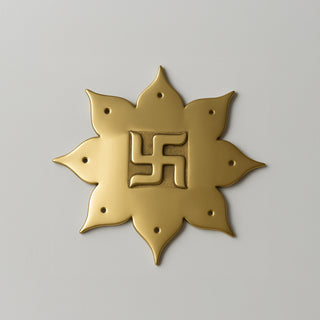 Swastik Kamal – Brass Lotus of Auspicious Beginnings
