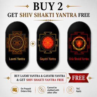 Laxmi Yantra + Gayatri Yantra Combo | FREE Shiv Shakti Yantra