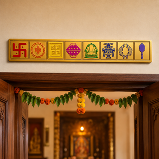 Wooden Astamangal – Natural Energy Harmony