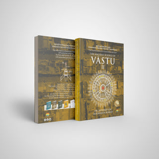 The Ancient Science of Vastu II, The Manushyalaya Chandrika Retold, new IAST edition book cover by Dr Jayshree Om and Siddharth Borad