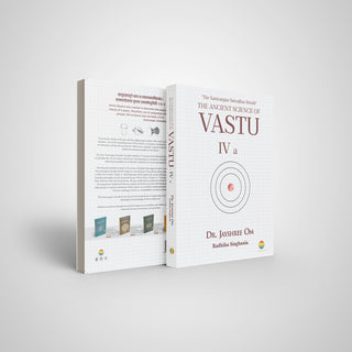 The Ancient Science of Vastu IV a, The Samrangan Sutradhar Retold, book front and back cover by Dr Jayshree Om and Radhika Singhania