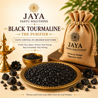 Black Tourmaline crystal for Vastu protection and grounding