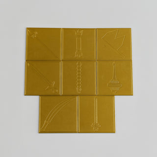 Dikpal copper-gold yantra for directional Vastu protection