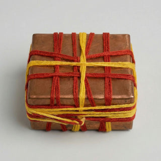 Manjari empty copper Manjusha box for DIY Vastu remedy
