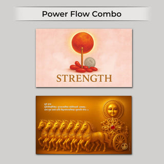 Power Flow Vastu combo with Veer Shakti and Ashva Shakti posters
