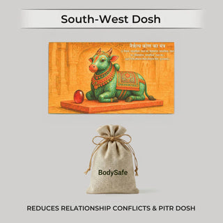 South-West Vastu dosh remedy poster and body safe combo