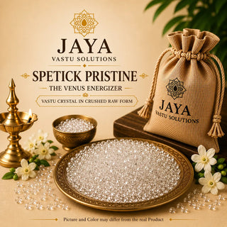 Spatik (clear quartz) crystal for Vastu placed in South-East for harmony