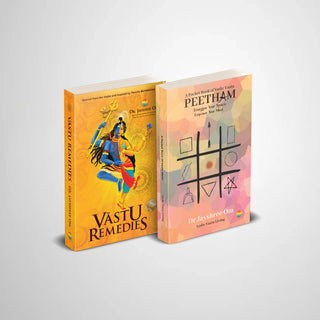 Vastu Remedies and Peetham English book combo by Dr Jayshree Om, pocket book of Vedic Vastu